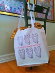 bag on chair